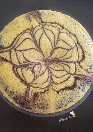 عکسی از دستور کیک کاسترد کوئیک میکس🥧