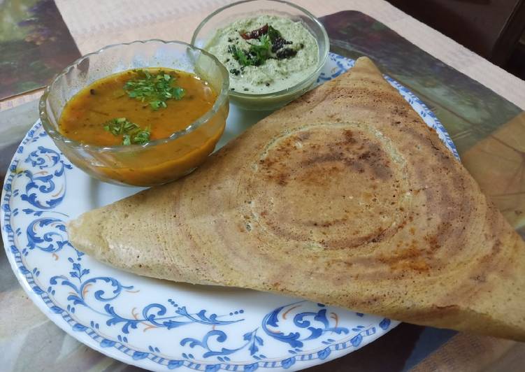 Recipe of Speedy Moong Dal Dosa