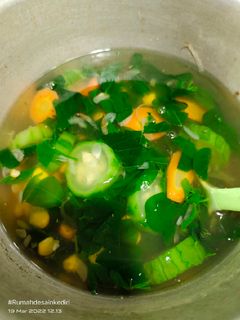 Foto resep Sayur bening daun katuk