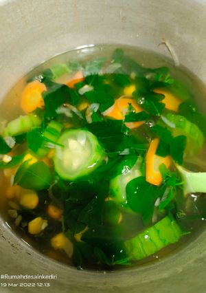 Foto resep Sayur bening daun katuk