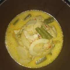 A picture of Lodeh Rebung Daging Pedas.