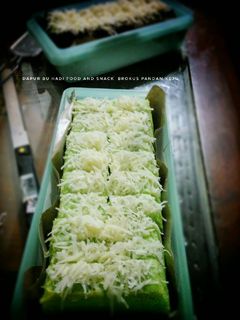 Foto resep Brownies Kukus Pandan Keju
