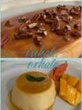 Vanilla Flan Napolitano and Cajeta Flan with Walnuts