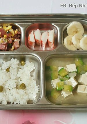 Hình của món Cơm Canh Cho Bé Yêu.