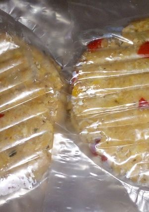 Una foto de Hamburguesas de garbanzos segunda opción