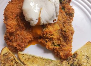 Una foto de Milanesa de cerdo