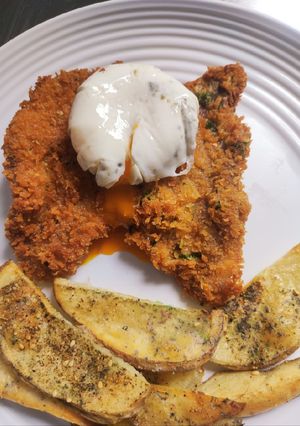 Una foto de Milanesa de cerdo