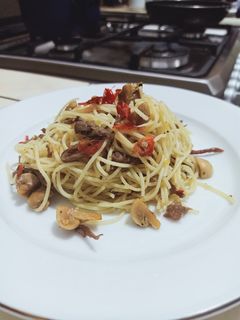 Foto resep Spaghetti aglio e olio