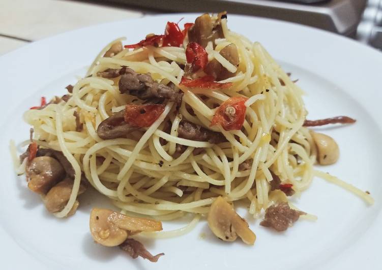 Bagaimana Membuat Spaghetti aglio e olio yang Bikin Ngiler