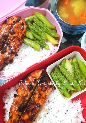 Foto resep Sweet Salmon Teriyaki