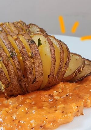 Foto resep Hasselback potatoes