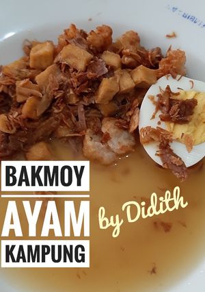 Foto resep Bakmoy Ayam Kampung