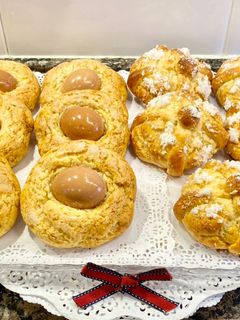 Una foto de Monas de Pascua con Dulce de boniato y aroma de Azahar