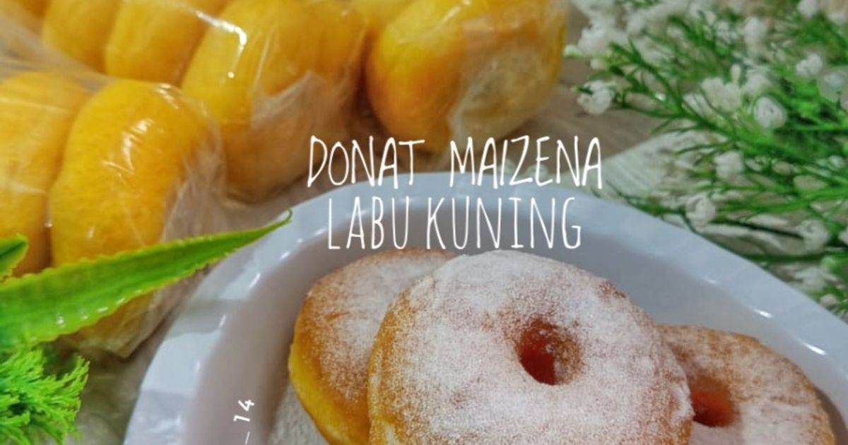 Donat Maizena Labu Kuning (Frozen)