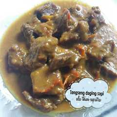 รูปของ Tongseng daging sapi#kitaberbagi
