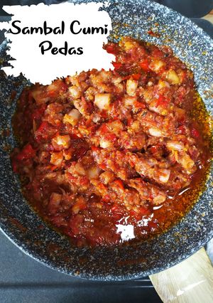 Foto resep Sambel Cumi Pedas