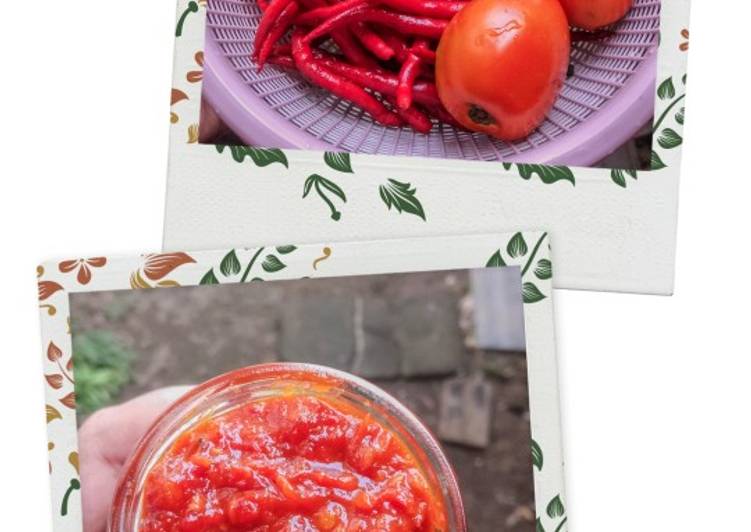 Resep Sambal Tomat Matang yang Lezat Sekali