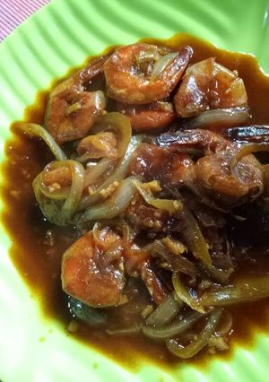 Foto resep Udang Goreng Mentega Saus Teriyaki