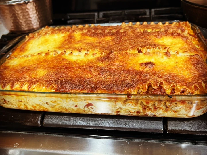 Recipe Lasagna Daging Krim Asam which So Delicious