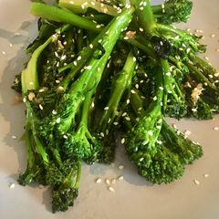 A picture of Thai Style Broccoli Spears With Sesame.