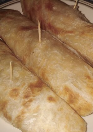 A picture of Paratha Rolls.