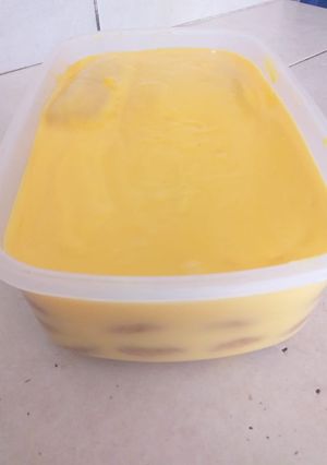 Una foto de Postre con masitas de vainilla