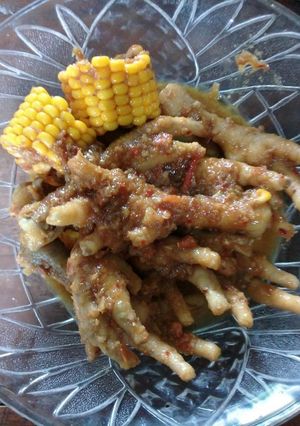 Foto resep Ceker Jagung Pedas Manis
