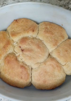 A picture of Homemade biscuits.