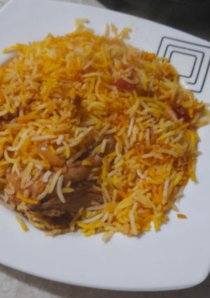 A picture of Beef Biryani bakra eid special.