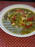Sopa de verduras y granos