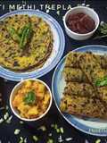 Gujarati Methi Thepla (Fenugreek Flatbread)