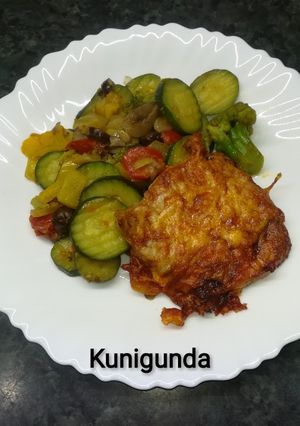 Paprikás-sajtos karaj recept fotója