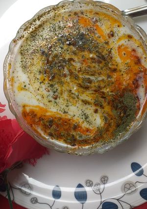 A picture of Spiced Bottle Gourd Raita with Tempered Ghee.