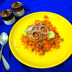 Spicy Chilli tomato rice A picture of Spicy Chilli tomato rice.