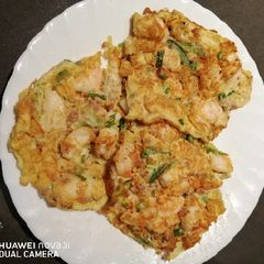 A picture of My Own Version of Egg Foo Young.