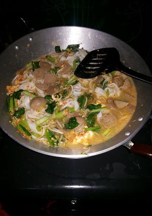 Foto resep Kwetiau Kuah Super Hot