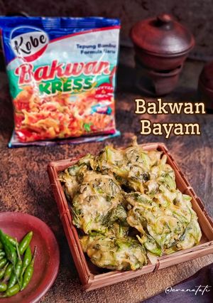 Foto resep Bakwan Bayam ala Kobe