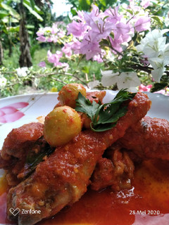 Foto resep Ayam Merah Sambel Merah
