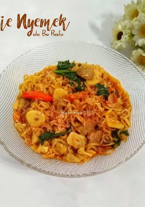 Foto resep Mie Nyemek ala Bu Restu