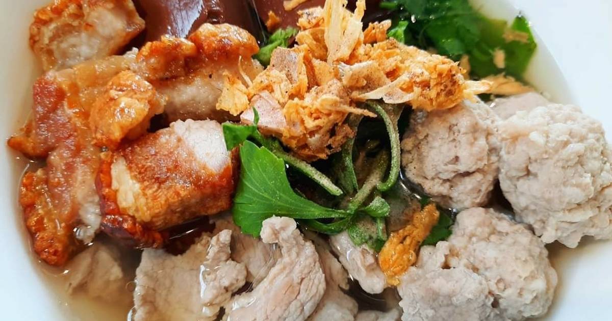 สูตร เกาเหลาเลือดหมูยอดตำลึง แบบไม่ใส่เครื่องใน โดย #Imademeals - Cookpad