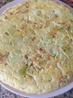 Una foto de Tortilla de calabacín
