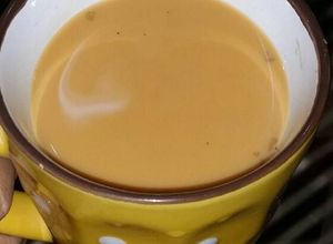 صورة لوصفة شاي بالحليب