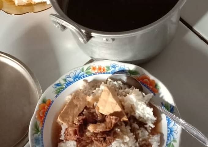 Resep Rawon bumbu instant indofood, Sempurna