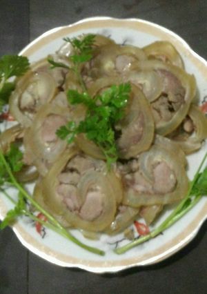 Hình của món Giò Da Bò.