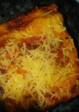Una foto de Pizza caserita