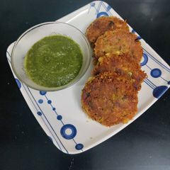A picture of Cowpea Cutlet.