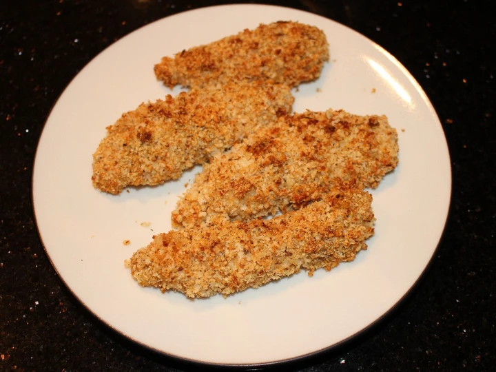 Simple Way Make Recipe Crispy Baked Chicken that is So Delicious, Delicious}