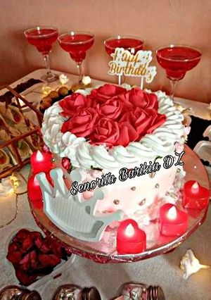 صورة لوصفة كيكة عيد ميلادي 🎂❤😘