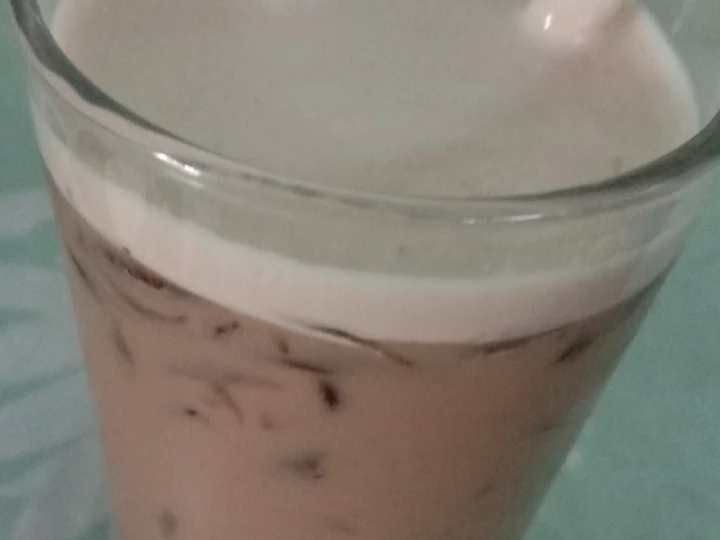 Cara Gampang Membuat Resep Es Capuccino cincau yang Bikin Ngiler Anti Ribet, Mantap