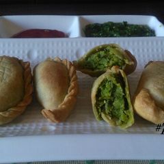 A picture of Airfried Green Peas Ghughara.